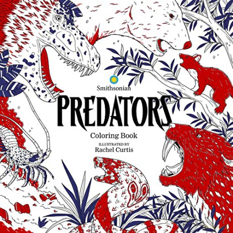 Predators A Smithsonian Coloring Book - Smithsonian Institut [KOMIKS]