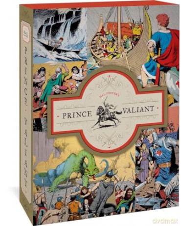 Prince Valiant Volumes 16-18 Gift Boxset - Hal Et Al Foster [KSIĄŻKA]