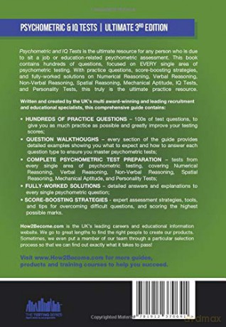 Psychometric Iq Tests - How2become [KSIĄŻKA]