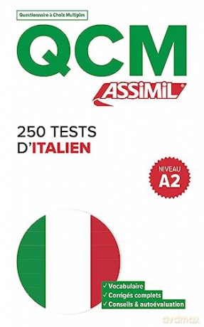 Qcm 300 Tests Ditalien Niveau A2 - Federico Benedetti [KSIĄŻKA]