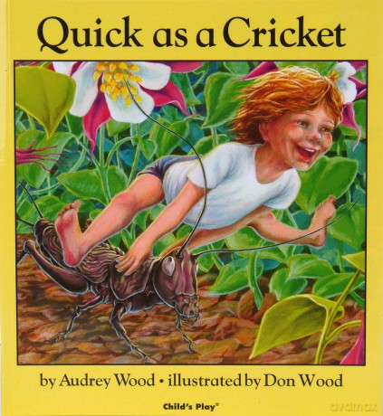 Quick As A Cricket Giant Big Book - Don Wood [KSIĄŻKA]