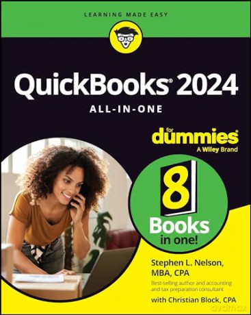 Quickbooks 2024 All In One For Dummies - Stephen L Nelson [KSIĄŻKA]