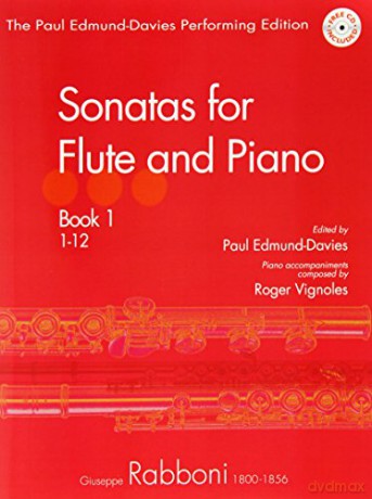Rabboni Sonatas For Flute Piano [KSIĄŻKA]