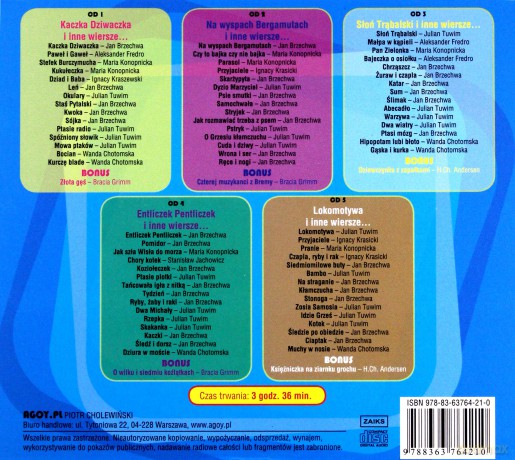 Wielka kolekcja wierszy. Książka audio 5CD - Jan Brzechwa [KSIĄŻKA]