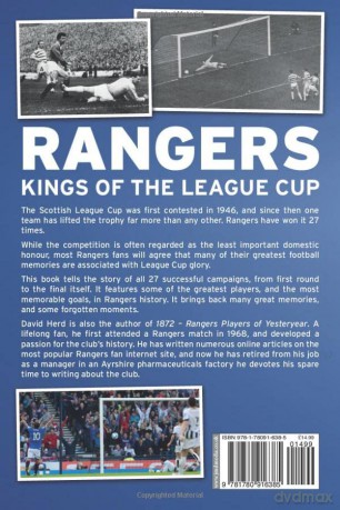 Rangers Kings Of The League Cup - David Herd [KSIĄŻKA]