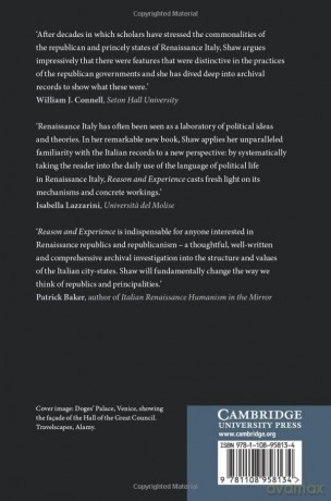 Reason And Experience In Renaissance It - Shaw Christine [KSIĄŻKA]