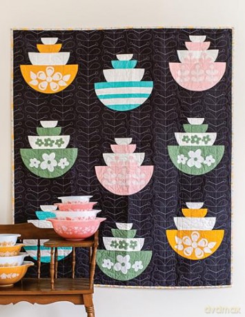 Retro Curved Pieced Quilts - Erin Grogan [KSIĄŻKA]