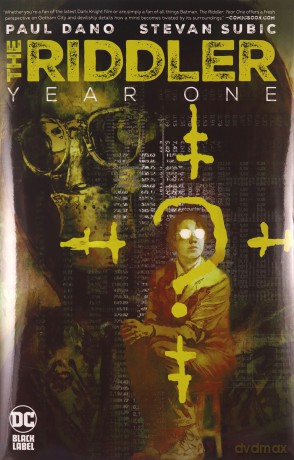 Riddler Year One - Paul Dano [KSIĄŻKA]