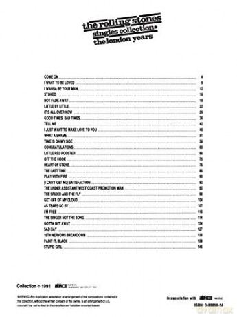 Rolling Stones Singles Gtr Tab - Rolling Stones [KSIĄŻKA]