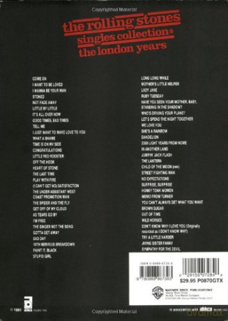 Rolling Stones Singles Gtr Tab - Rolling Stones [KSIĄŻKA]