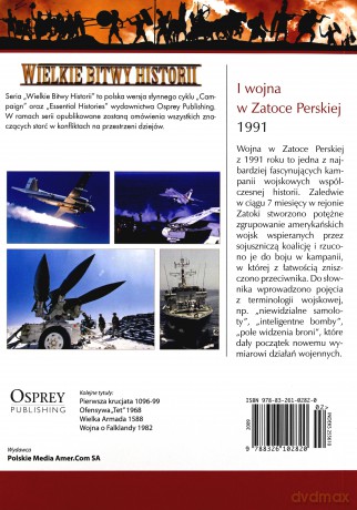 Wielkie Bitwy Historii. I wojna w Zatoce Perskiej 1991 + DVD - Alastair Finlan [KSIĄŻKA]
