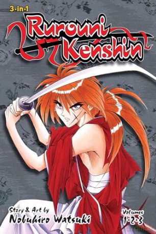 Rurouni Kenshin 3 In 1 Vol 1 - Nobuhiro Watsuki [KOMIKS]