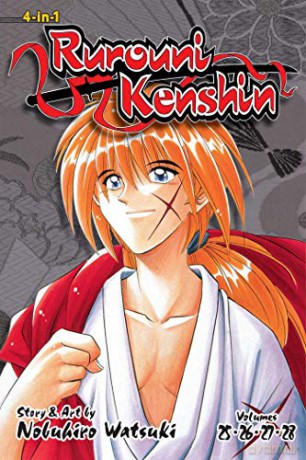 Rurouni Kenshin 4 In 1 25 26 27 28 Vol 9 - Nobuhiro Watsuki [KOMIKS]