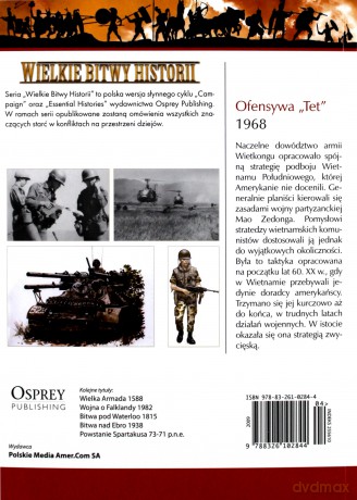Wielkie Bitwy Historii 04: Ofensywa Tet 1968 [książka]+[DVD]