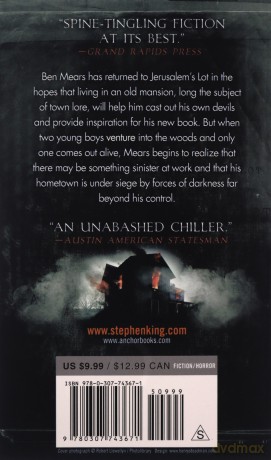 Salems Lot - Stephen King [KSIĄŻKA]