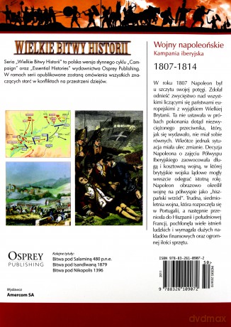 Wielkie Bitwy Historii 50: Wojny napoleońskie 1807 - 1814 r. Kampania iberyjska [książka]+[DVD]