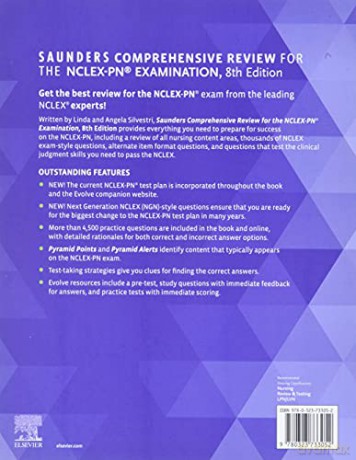 Saunders Comprehensive Review For The Nc - Linda Ann Silvestri [KSIĄŻKA]
