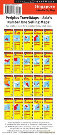 Singapore Travel Map 13th Ed - Periplus Editor [KSIĄŻKA]