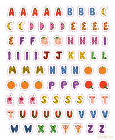 So Many Letter Stickers - Pipsticks +Workman [KSIĄŻKA]