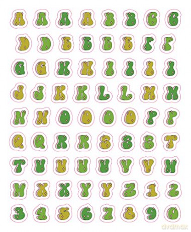 So Many Letter Stickers - Pipsticks +Workman [KSIĄŻKA]