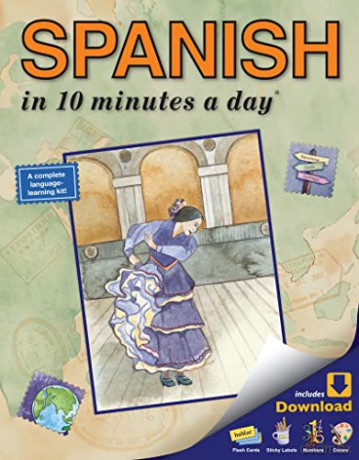 Spanish In 10 Minutes A Day - Kristine Kershul [KSIĄŻKA]