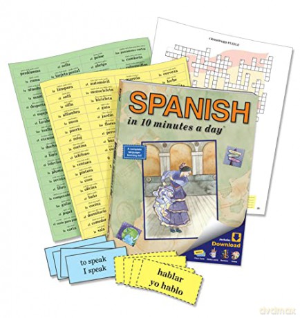 Spanish In 10 Minutes A Day - Kristine Kershul [KSIĄŻKA]