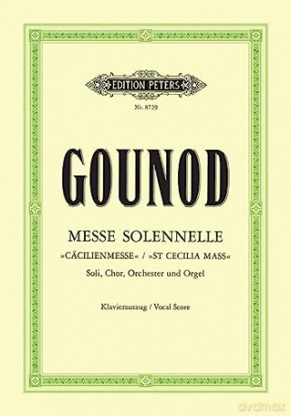 St Cecilia Mass - Charles Gounod [KSIĄŻKA]