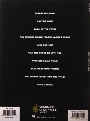 Star Wars Beginning Piano Solo - John Williams [KSIĄŻKA]