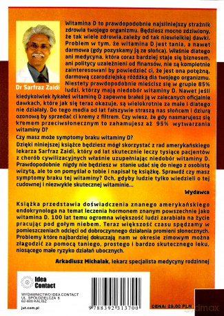 Witamina D kluczem do zdrowia - Sarfraz Zaidi [KSIĄŻKA]