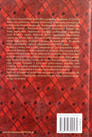 Wobec króla i rzeczpospolitej. Magnateria w XVI-XVIII wieku - Ewa Dubas-Urwanowicz (red.), Jerzy Urwanowicz (red.) [KSIĄŻKA]