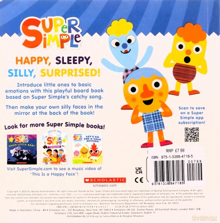 Super Simple This Is My Happy Face - Scholastic [KSIĄŻKA]