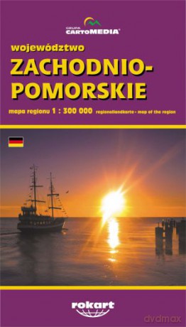 Województwo zachodniopomorskie. Mapa w skali 1:300 000 [KSIĄŻKA]
