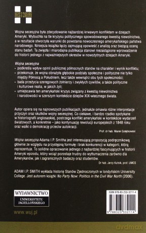 Wojna secesyjna - Adam I. P. Smith [KSIĄŻKA]