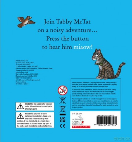 Tabby Mctat Says Miaow - Julia Donaldson [KSIĄŻKA]