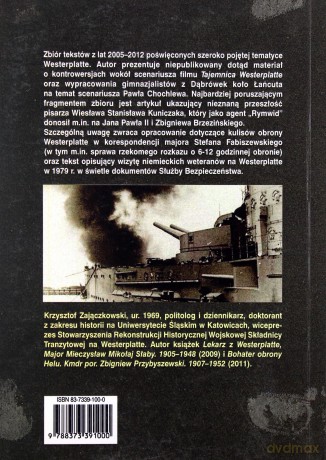 Wokół tajemnic Westerplatte - Krzysztof Zajączkowski [KSIĄŻKA]