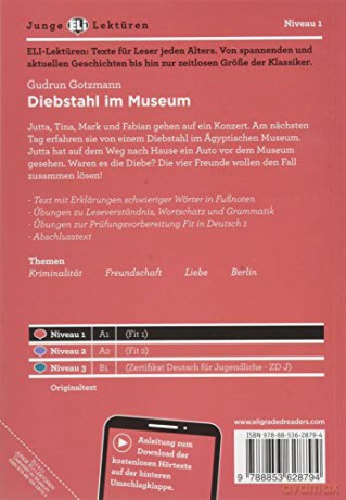 Teen Eli Readers German Diebstahl Im Mus - Anthony Horowitz [KSIĄŻKA]
