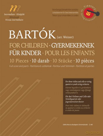 Ten Pieces From The Series For Children - B La Bart K [KSIĄŻKA]