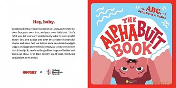 The Alphabutt Book - Huggies [KSIĄŻKA]