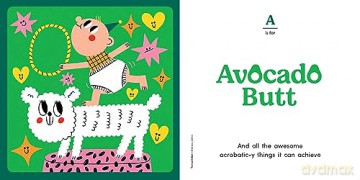 The Alphabutt Book - Huggies [KSIĄŻKA]