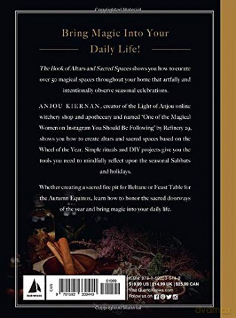 The Book Of Altars And Sacred Spaces - Anjou Kiernan [KSIĄŻKA]