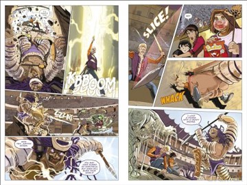 The Mark Of Athena The Graphic Novel H - Riordan Rick [KSIĄŻKA]