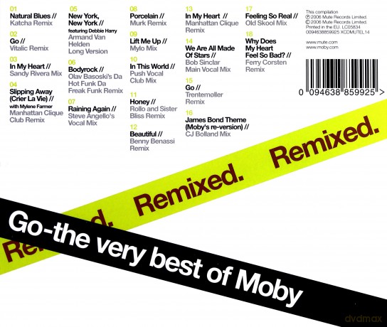 Moby: Go - The Very Best Of Moby (Remixed) [CD]