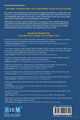 The Practical Guide To Hr Analytics - Phd Streets Mcfarl [KSIĄŻKA]