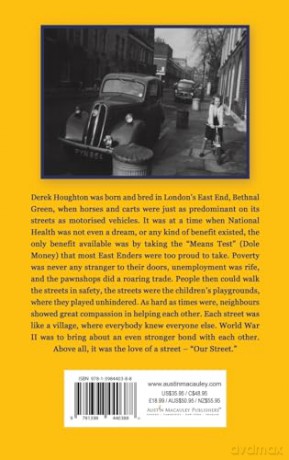 There Was Once A Street In Bethnal Green - Derek Houghton [KSIĄŻKA]