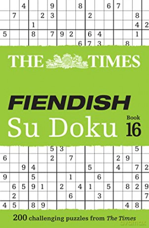 Times Fiendish Su Doku Book 16 - Times Mind Games [KSIĄŻKA]
