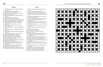 Times Jumbo Cryptic Crossword Book 20 - Times Mind Games [KSIĄŻKA]