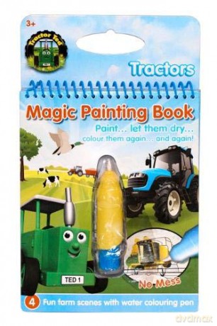 Tractor Ted Magic Painting Book Tractors - Alexandra Heard [KSIĄŻKA]