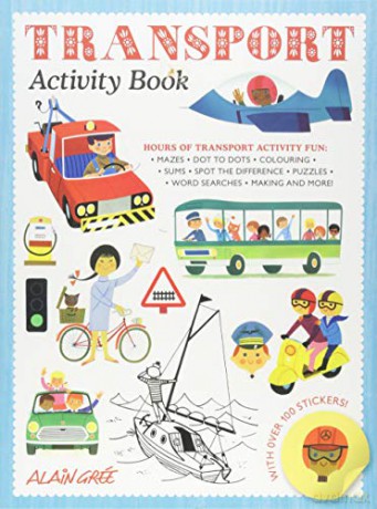 Transport Activity Book - Alain Gree [KSIĄŻKA]