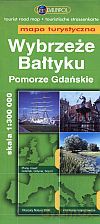 Wybrzeże Bałtyku. Pomorze Gdańskie. Mapa w skali 1:300 000 [KSIĄŻKA]