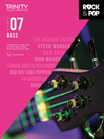 Trinity Rock Pop 2018 Bass Grade 7 - Trinity College Lond [KSIĄŻKA]
